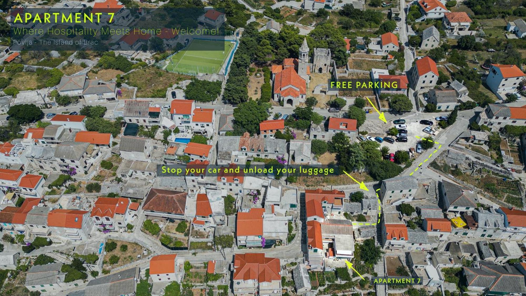 Apartman 7 Povlja (Brac) Exterior foto